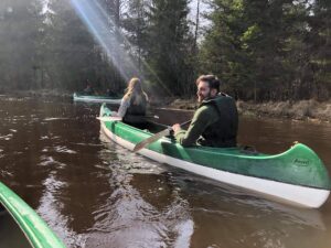 Canoe trip for couples